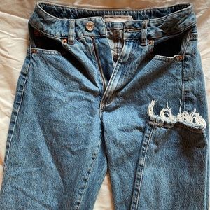 Garage denim mom jeans
